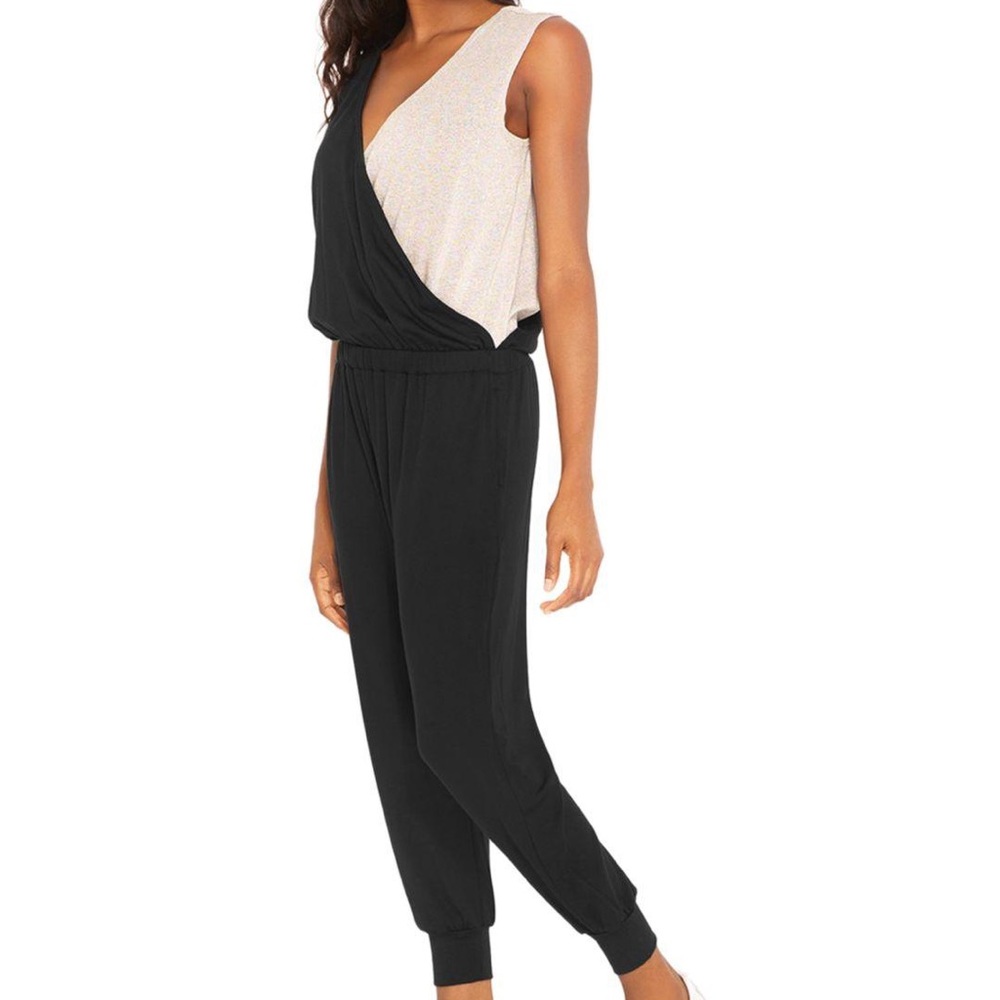 NWT Terez Colorblock Sleeveless Jumpsuit